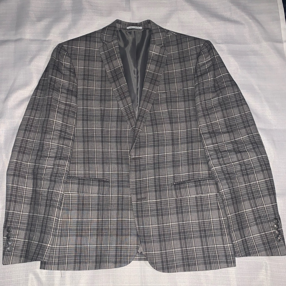 Bar lll slim fit linen blazer